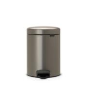 Brabantia Δοχείο Aπορριμάτων 5L. Platinum σειρά New Icon