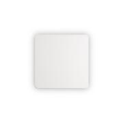 Ideal Lux Φωτιστικό Τοίχου Απλίκα Μονόφωτο Κάλυμμα Διαθλαστήρας AP1 Square Big 195735 Led 11W Λευκό