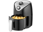 Φριτέζα Αέρος 2.0L, 1000W για Υγιεινό μαγείρεμα χωρίς ή με ελάχιστο λάδι, σε μαύρο, Lentz 29025