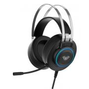 AULA Gaming Headset S601USB RGB USB 50mm Μαύρο