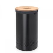 Brabantia Καλάθι Απλύτων 60L Cork Matt Black