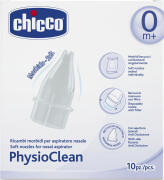 Chicco PhysioClean Ανταλλακτικά Ρινικού Αποφρακτήρα για Βρέφη και Παιδιά 10τμχ