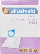 Karabinis Medical Αποστειρωμένα Αυτοκόλλητα Επιθέματα Alfashield 10x10cm 5τμχ