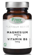 Power Health Platinum Range Magnesium 350mg & Vitamin B6 12mg Συμπλήρωμα Διατροφής 30caps