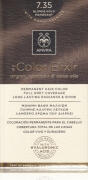 Apivita My Color Elixir Μόνιμη Βαφή Μαλλιών No 7.35 Ξανθό Μελί Μαονί 1 τεμάχιο