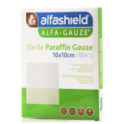 Alfashield Paraffin Αποστειρωμένες Γάζες 10x10cm 10τμχ
