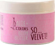 Aloe+ Colors So Velvet Ενυδατικό Butter Σώματος με Aloe Vera & Άρωμα Πούδρα για Ξηρές Επιδερμίδες 200ml