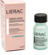 Lierac Sebologie Bi-Phase Κρέμα Προσώπου Νυκτός για Λιπαρές Επιδερμίδες κατά των Ατελειών & της Ακμής με Υαλουρονικό Οξύ 15ml