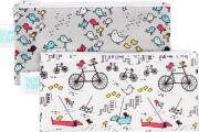 Σετ Παιδικά Τσαντάκια Φαγητού -Small Snack Bags Bumkins Urban Birds 2τμχ