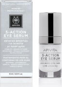 Apivita 5-Action Αντιγηραντικό Serum Ματιών 15ml