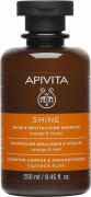 Apivita Shine & Revitalizing Orange Honey Σαμπουάν για Λάμψη για Όλους τους Τύπους Μαλλιών 250ml
