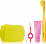 Curaprox Travel Set Στοματικής Υγιεινής Ταξιδίου Πράσινο