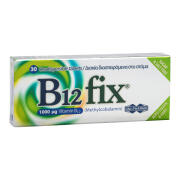Uni-Pharma B12 fix 1000μg Βιταμίνη για Ενέργεια 1000mcg 30 ταμπλέτες