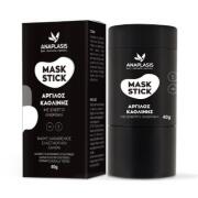 Anaplasis Μάσκα Προσώπου σε Stick με Άργιλο Καολίνη και Ενεργό Άνθρακα 40g