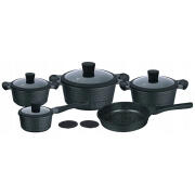 Zilner ZL-8514 Σετ Μαγειρικά Σκεύη 11 Τεμαχίων Γκρι