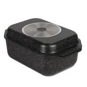 Edenberg EB-4609 Γάστρα 3 Τεμαχίων 6.5L με Καπάκι Τηγάνι και Κεραμική Μαρμάρινη Επίστρωση