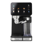 Izzy IZ-6020 Μηχανή Espresso Χειροκίνητη Aerolatte 1450W Μαύρη