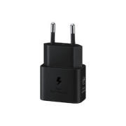 Samsung Φορτιστής Fast Travel Charger 25W Type C Black / No Cable T2510 Μαύρος