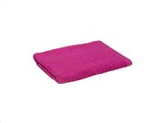 Aria Trade Βαμβακερή Πετσέτα Μπάνιου Χεριών 50x100cm με Απλό Σχέδιο σε Ροζ Χρώμα, 97882