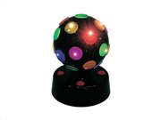 Party Fun Lights Disco Μπάλα 10cm LED σε μαύρο χρώμα, 86019