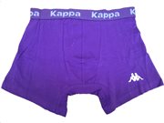 Kappa Ανδρικό Μποξεράκι σε Βιολετί χρώμα Violet WLD, Boxer 303K8NO Small