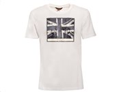 Ben Sherman Ανδρικό T-Shirt σε Λευκό Χρώμα, Short Sleeve Polo 52211-010 Large