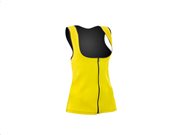 Γυναικείο Αθλητικό Γιλέκο Αδυνατίσματος και Εκγύμνασης σε Κίτρινο χρώμα, InnovaGoods Large V0100876