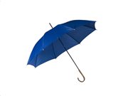 Amrini Ομπρέλα Βροχής Long 58cm Με Λαβή Γάντζο Τύπου Ξύλο Μπλε