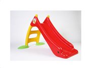 Παιδική Τσουλήθρα για Εξωτερικό χώρο σε Κόκκινο χρώμα, 130x85x76cm, Slide Dolphin