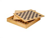 Σετ ξύλινα επιτραπέζια παιχνίδια 5 σε 1, σε ξύλινο κουτί, Lifetime Games 05200