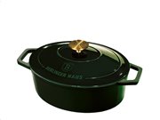 Berlinger Haus BH/6505 30cm οβάλ κατσαρόλα,Χρώμα Σμαράγδι, Σειρά Emerald