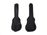 Aria Trade Αδιάβροχη Θήκη Ακουστικής κιθάρας με εμπρόσθια τσέπη σε μαύρο χρώμα, 41.5x10x107 cm