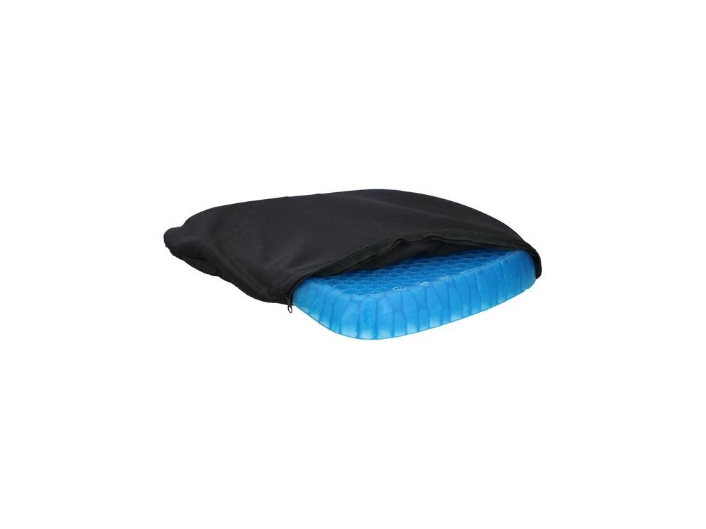 Ορθοπεδικό Μαξιλάρι καθίσματος Comfort Gel, με προστατευτικό αφαιρούμενο κάλυμμα, 38.5x33x4.5 cm