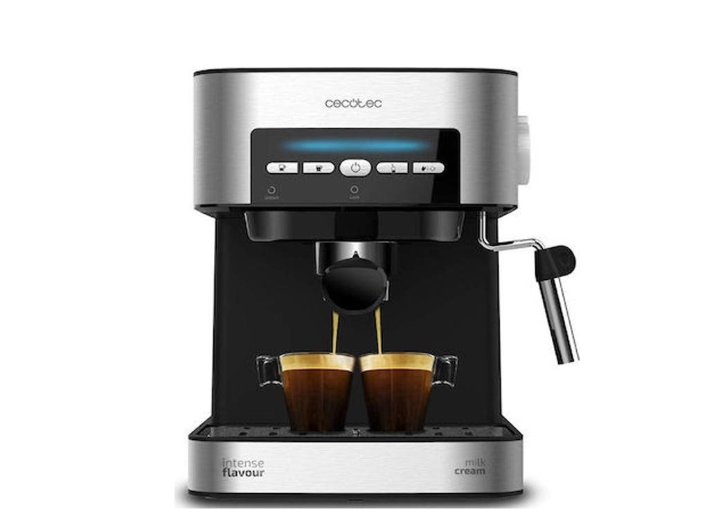 Cecotec Καφετιέρα Express Power Espresso 20 Matic με Ισχύ 850W και Πίεση 20bar, CEC-01509