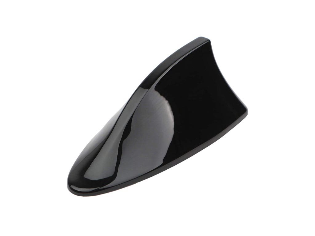 Universal Κεραία Αυτοκινήτου Οροφής Καρχαρίας FM σε μαύρο χρώμα με κιτ τοποθέτησης, 7.5x17x6 cm