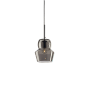 Ideal Lux Κρεμαστό Φωτιστικό Οροφής Μονόφωτο ZENO SP1 SMALL FUME' 002040