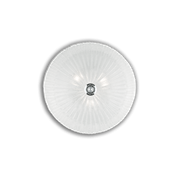 Ideal Lux Φωτιστικό οροφής - Πλαφονιέρα - Σποτ Πολύφωτο SHELL PL3 TRASPARENTE 008608