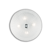 Ideal Lux Φωτιστικό οροφής - Πλαφονιέρα - Σποτ Πολύφωτο SHELL PL4 TRASPARENTE 008615