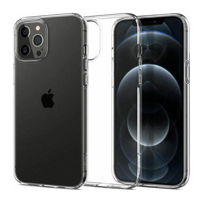 Θήκη TPU Spigen Liquid Crystal Apple iPhone 12/ 12 Pro Διάφανο