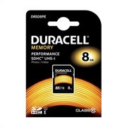 Κάρτα μνήμης SDHC C10 UHS-I U1 Performance Duracell 80MB/s 8GB