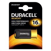 USB 3.1 Flash Disk Duracell High Performance 16GB Μαύρο-Χρυσό
