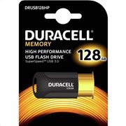 USB 3.1 Flash Disk Duracell Professional 128GB 200MB/s Μαύρο-Χρυσό