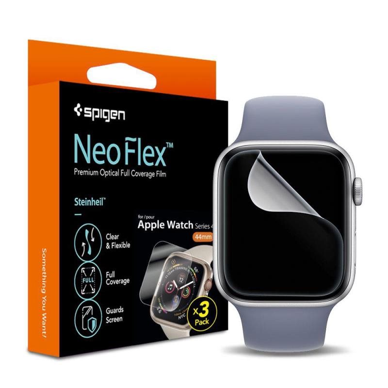 Screen Protector Spigen Neo Flex HD Apple Watch 4/ 5/ 6/ SE 44mm (3 τεμ.)
