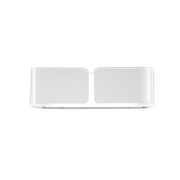 Ideal Lux Φωτιστικό Τοίχου - Απλίκα Πολύφωτο CLIP AP2 SMALL BIANCO 014166