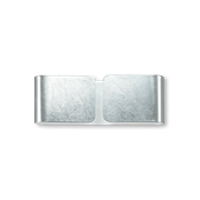 Ideal Lux Φωτιστικό Τοίχου - Απλίκα Πολύφωτο CLIP AP2 MINI ARGENTO 091136