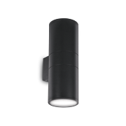 Ideal Lux Φωτιστικό Τοίχου - Απλίκα Πολύφωτο GUN AP2 BIG NERO 092317
