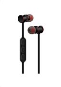 AvLink Bluetooth Ακουστικά Μεταλλικά Μαγνητικά  EMBT1-BLK Μαύρο Κόκκινο