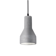 Ideal Lux Κρεμαστό Φωτιστικό Οροφής Μονόφωτο OIL-1 SP1 CEMENTO 110417