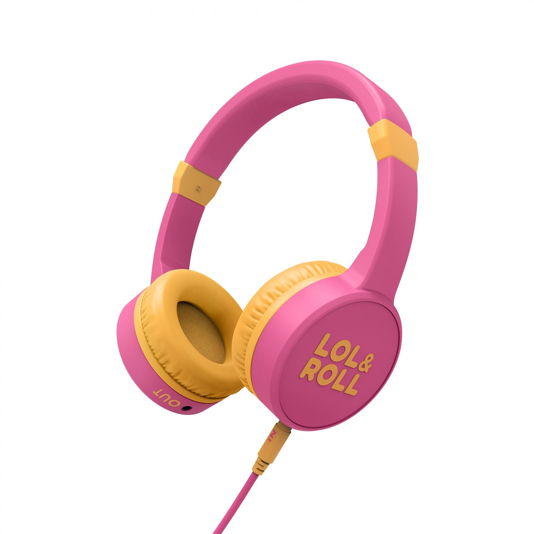 Energy Sistem Lol&Roll Παιδικά ακουστικά Κεφαλής Pop Kids Headphones Ροζ