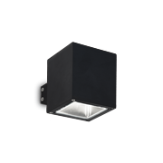 Ideal Lux Φωτιστικό Τοίχου - Απλίκα Μονόφωτο SNIF SQUARE AP1 NERO 123080